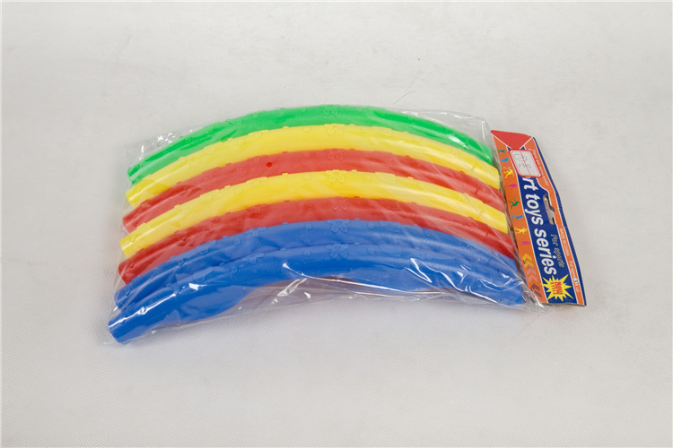 Manufacturers direct sales hula hoop for children removable color 7 section assembled hula outdoor leisure and fitness circle wholesale