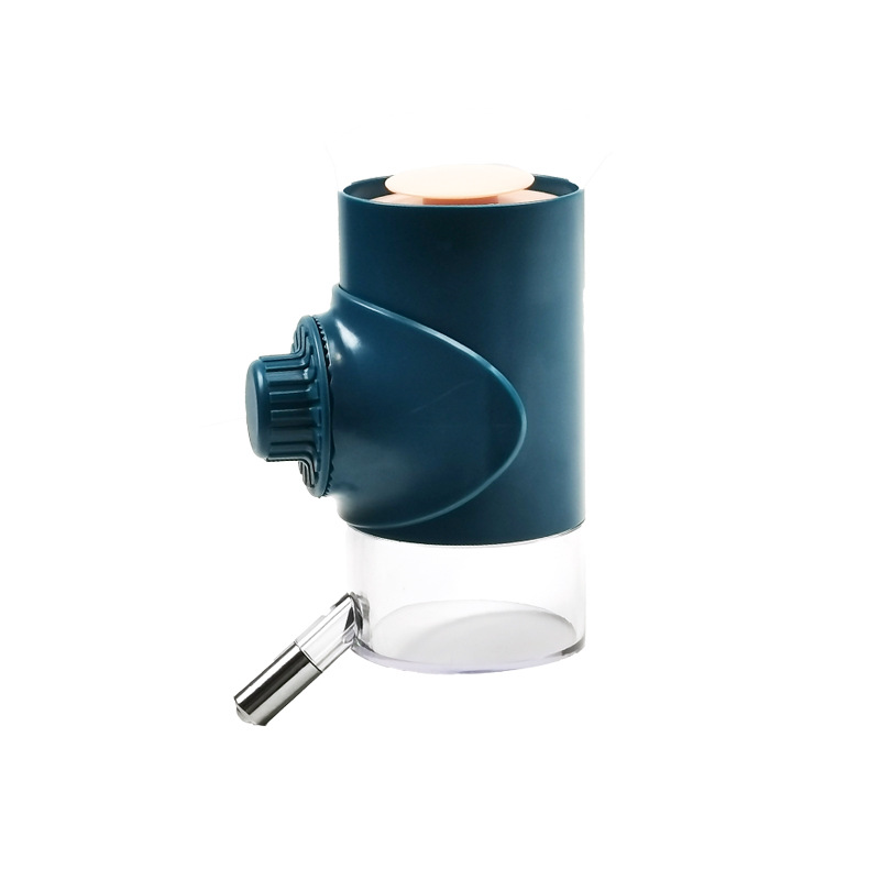 New Pet Drinking Bowl Wall-Mounted Roller Type Water Feeder Hanging Cage with Bottle Drinking Set Drinking Fountain Bubbler Head
