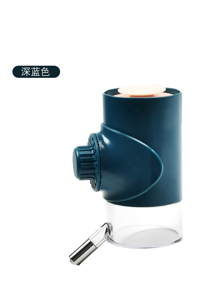 New Pet Drinking Bowl Wall-Mounted Roller Type Water Feeder Hanging Cage with Bottle Drinking Set Drinking Fountain Bubbler Head