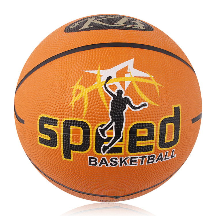 Manufacturers Supply Basketball No. 7 Rubber Basketball Primary and Secondary School Indoor and Outdoor Training Game Basketball No. 5 Non-Slip Basketball