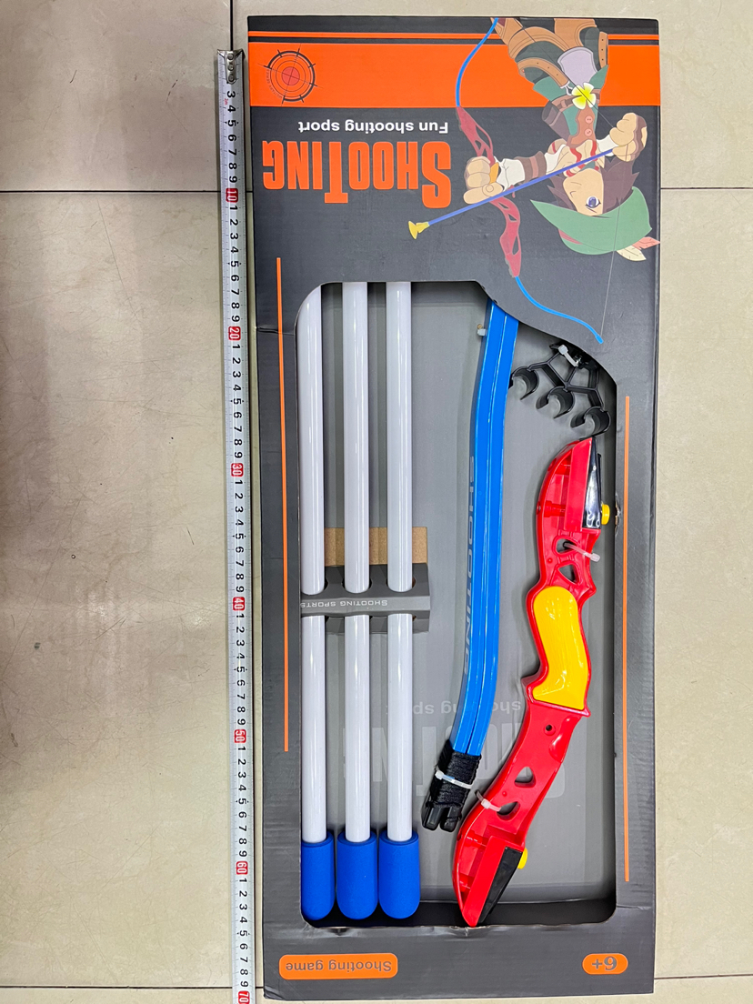 New Children&#039;s Bow and Arrow &amp;#127993; ◆ Set Color Box Packaging, 3eva Arrow