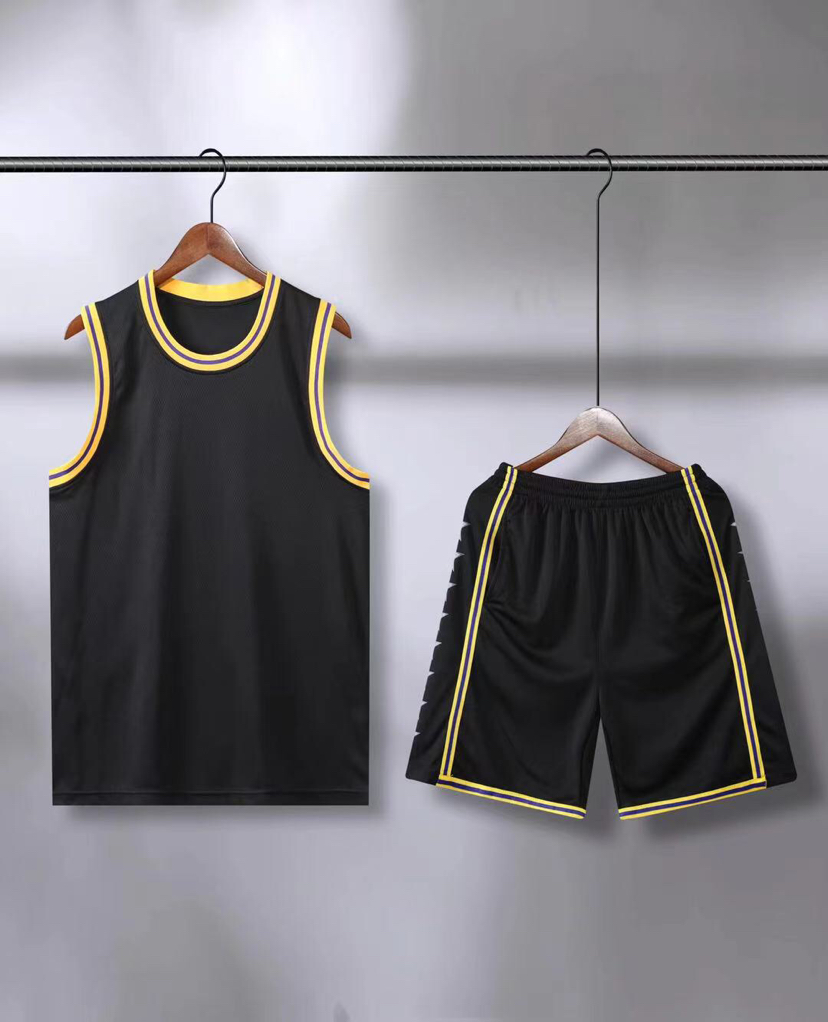 Lakers No. 24 Kobe Jersey Customized No. 23 James Basketball Wear Suit Quick-Dry Vest