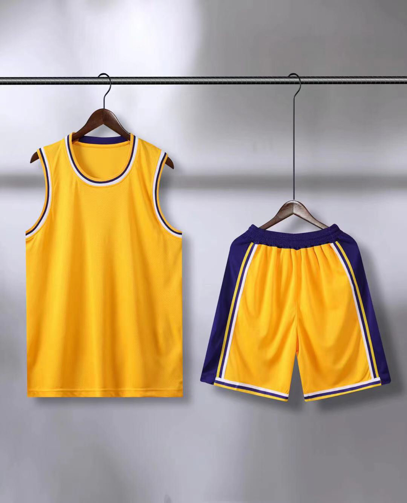 Lakers No. 24 Kobe Jersey Customized No. 23 James Basketball Wear Suit Quick-Dry Vest