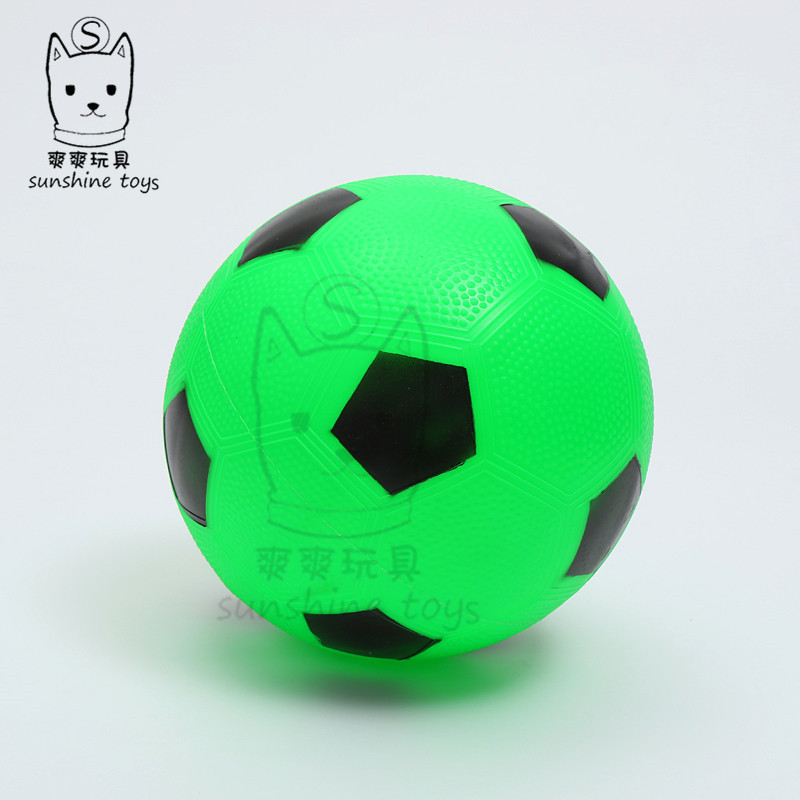 16MPVC three-color small basketball children Inflatable Toy ball Kindergarten 9-inch Patted painted basketball manufacturers Wholesale