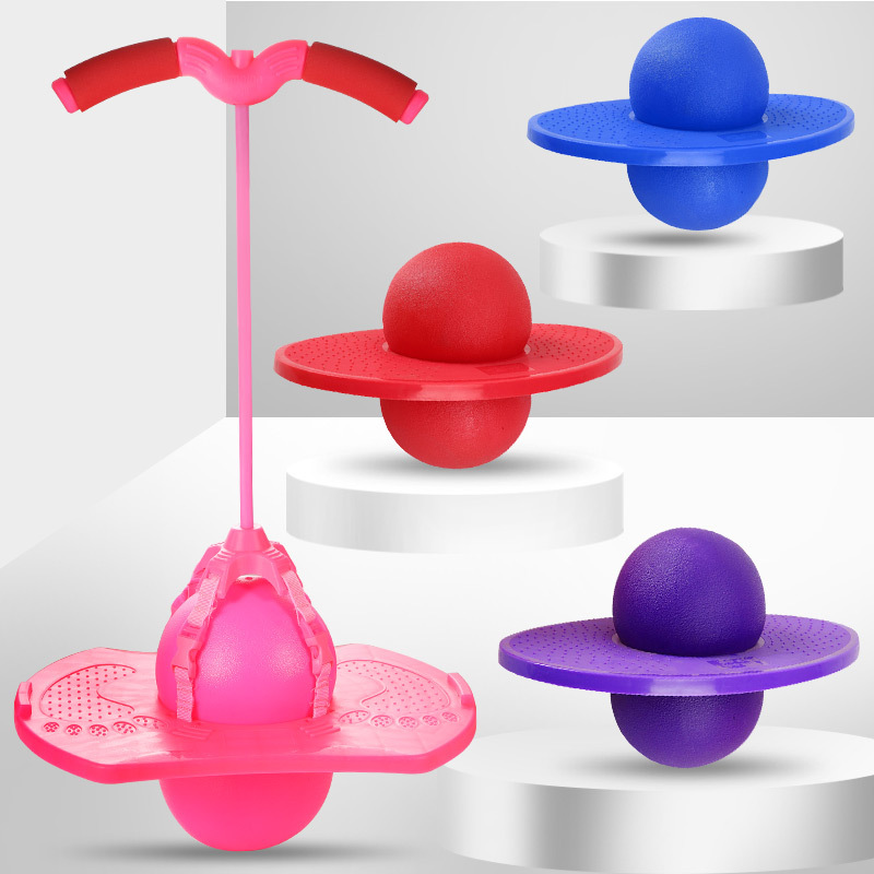 Thickened Adult Jumping Ball Bouncing Ball Bouncing Ball Fitness Ball Children&#039;s Toy Sport Ball Jump Board Active Dance Bar