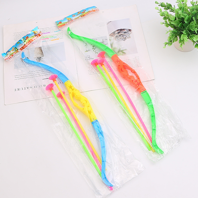 bow and arrow sucker children's toys shooting toys parentchild activities Outdoor toys Yiwu small commodities whole