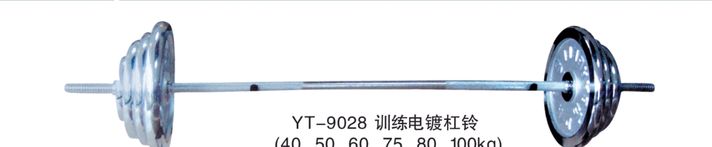 YT-9028 training barbell wholesale factory direct electroplating series dumbbells