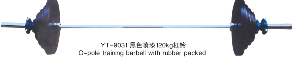 Wholesale factory direct 120kg barbell dumbbells YT-9031 black paint series