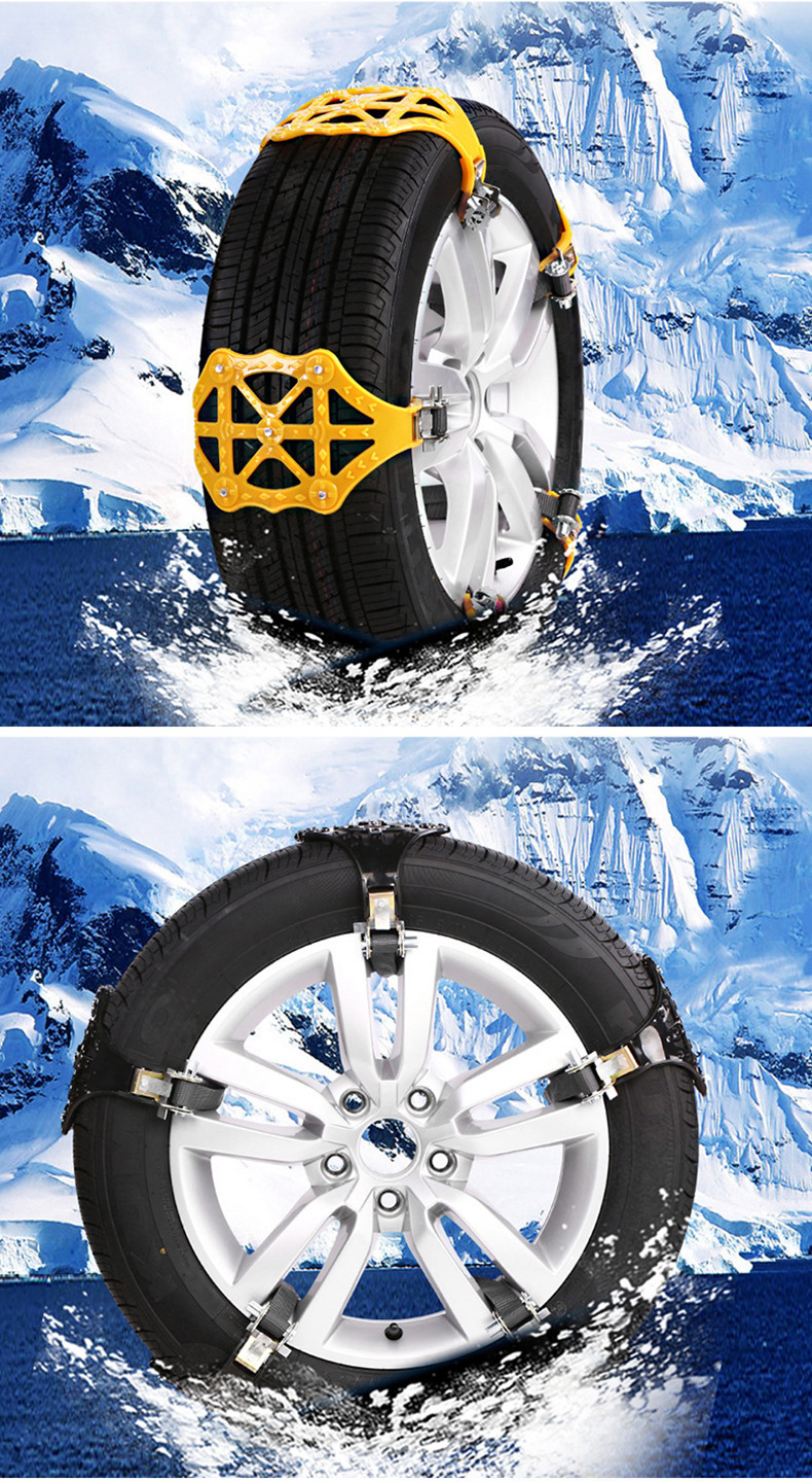 New Snow Nonskid Chain Single Buckle Car Cleat Tire Chain Nonskid Chain Tire Beef Tendon Thickened Roller Buckle New Snow Nonskid Chain Single Buckle Car Cleat Tire Chain Nonskid Chain Tire Beef Tendon Thickened Roller Buckle