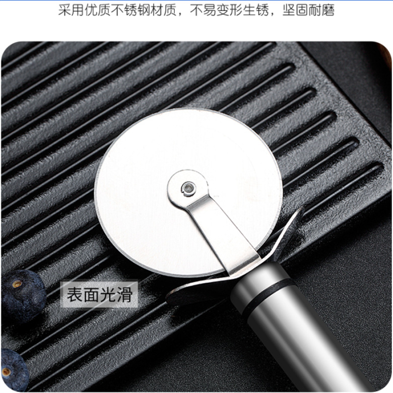 Pizza Cut Household round Kitchen Tools Pizza Cutter Baking Tool Roller Pizza Cut Cutter Factory Direct Sales