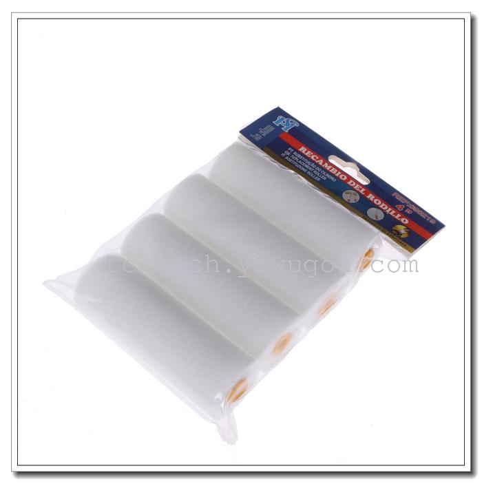 Sponge Paint Roller High Density Sponge Napping Roller Sponge Roller Bruch Head 4PCs Sponge Paint Roller High Density Sponge Napping Roller Sponge Roller Bruch Head 4PCs