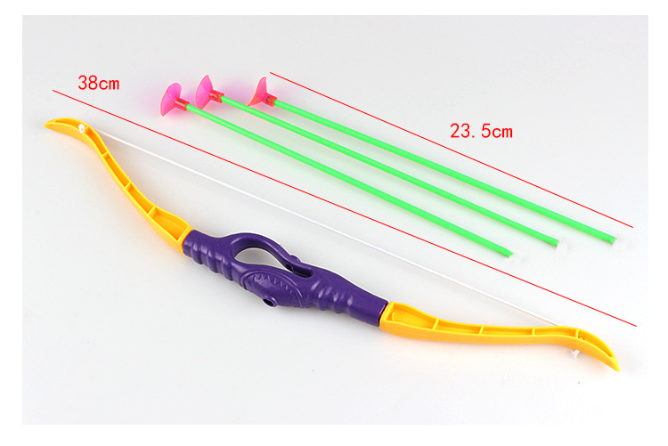 Stall Toys Children's Bow and Arrow Toys Simulation Bow and Arrow Sports Sports Sports Fitness Soft Sucker Bow and Arrow Wholesale