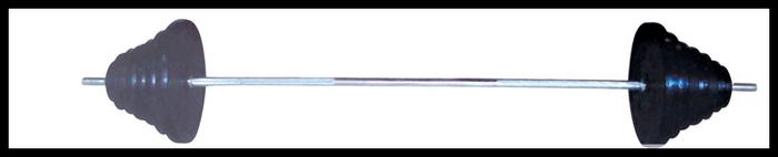 Barbell rubber withing 40 KG