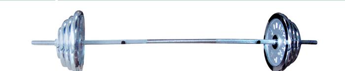 Plating electroplating 100KG barbell assembled weight detachable Plating electroplating 100KG barbell assembled weight detachable