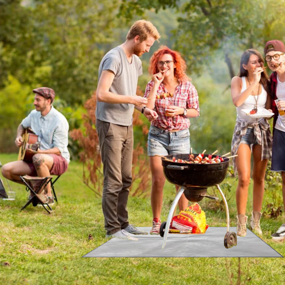 Foreign Trade Cross-Border Fireplace Brazier Fireproof Pad Outdoor Lawn Terrace Barbecue Fireproof Pad Protective Pad Foreign Trade Cross-Border Fireplace Brazier Fireproof Pad Outdoor Lawn Terrace Barbecue Fireproof Pad Protective Pad