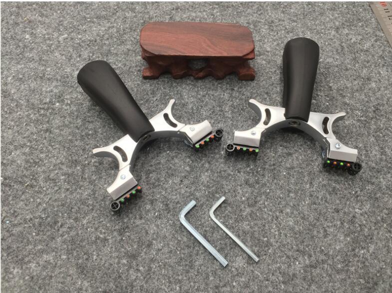 New fast pressure slingshot after the dragon feel wang flat skin slingshot precise light fast pressure slingshot