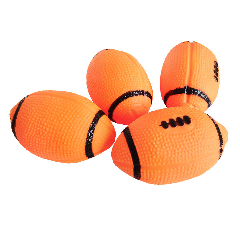 Rugby Pet Toy Vinyl Spherical Dog Toy Pet Toy Hair Molar Teeth Cleaning Training Dog