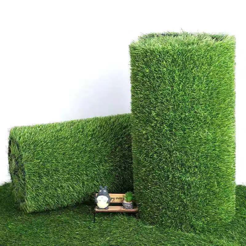 Imitation lawn mat artificial green turf football field is suing fake green the plants decorated plastic kindergarten carpet