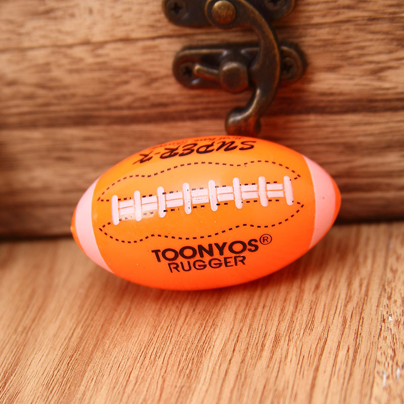 Dongyang pencil sharpener ty-821b rugby low-cost fine stationery single-hole pencil sharpener sharpener straight manufacturer