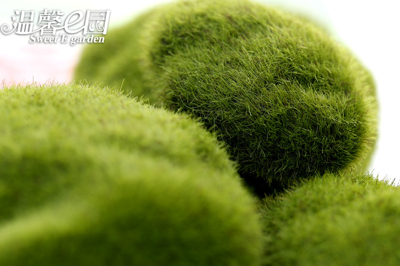 Simulation Moss Moss Stone Flocking Stone Moss Lawn Micro Landscape Ornaments Decorative Simulation Fake Stone