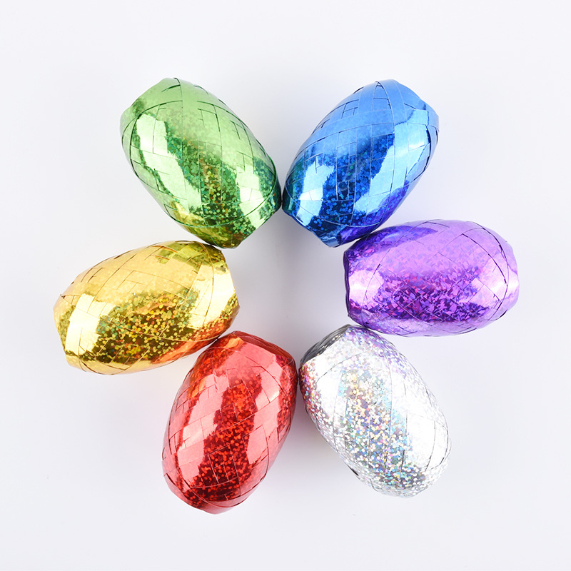 Factory Direct Sales 5mm * 10 M Creative Egg-Shaped Rugby Ribbon Wedding Birthday Balloon Ribbon Custom Wholesale Factory Direct Sales 5mm * 10 M Creative Egg-Shaped Rugby Ribbon Wedding Birthday Balloon Ribbon Custom Wholesale