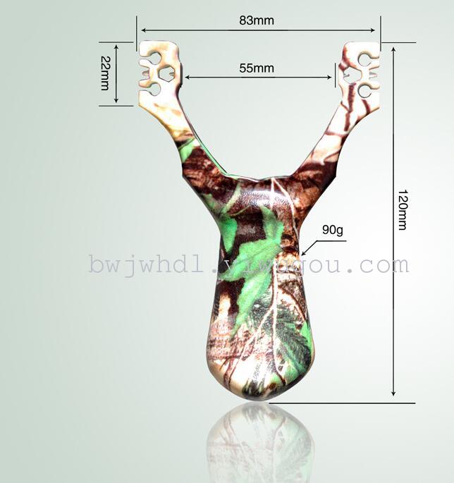 Wholesale outdoor steel non stainless steel carbon hummingbird slingshot