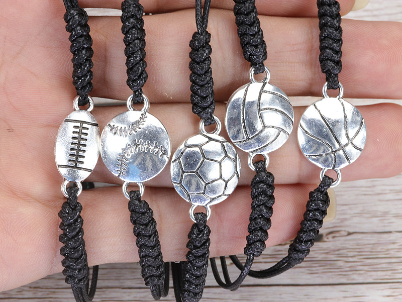 Basketball Bracelet NBA Bracelet Volleyball and Football Rugby Sports Curry Peripheral Gifts for Men and Women James Memorial Basketball Bracelet NBA Bracelet Volleyball and Football Rugby Sports Curry Peripheral Gifts for Men and Women James Memorial