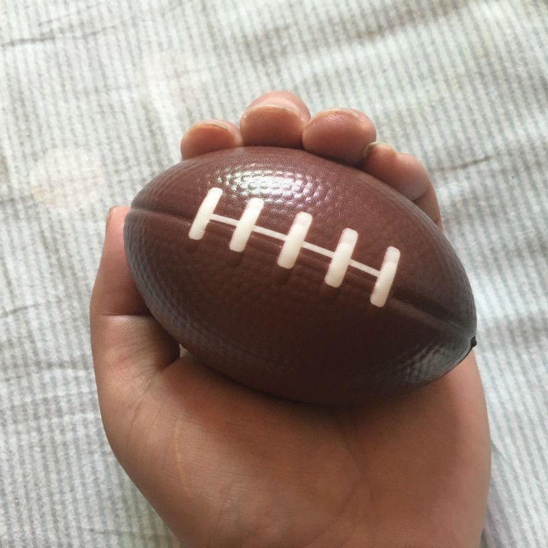 Cross-Border Hot British American Small Brown Rugby Decompression Toys for Children Foam Decompression Combination Pu Toy Ball Cross-Border Hot British American Small Brown Rugby Decompression Toys for Children Foam Decompression Combination Pu Toy Ball