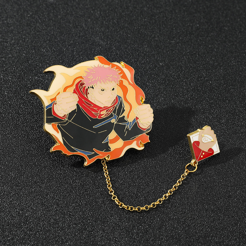 Manshu Back to War Brooch Five Wu Fu Hehui Dog Roll Spine Summer Real Oil Jie Qihai People Golden M Badge Brooch Wholesale Manshu Back to War Brooch Five Wu Fu Hehui Dog Roll Spine Summer Real Oil Jie Qihai People Golden M Badge Brooch Wholesale