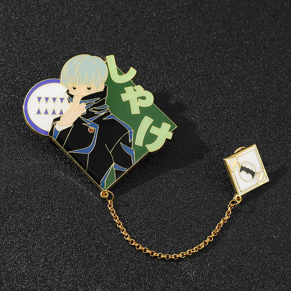 Manshu Back to War Brooch Five Wu Fu Hehui Dog Roll Spine Summer Real Oil Jie Qihai People Golden M Badge Brooch Wholesale Manshu Back to War Brooch Five Wu Fu Hehui Dog Roll Spine Summer Real Oil Jie Qihai People Golden M Badge Brooch Wholesale