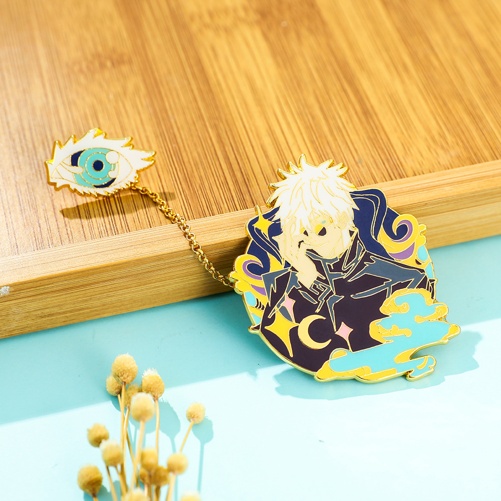 Manshu Back to War Brooch Five Wu Fu Hehui Dog Roll Spine Summer Real Oil Jie Qihai People Golden M Badge Brooch Wholesale Manshu Back to War Brooch Five Wu Fu Hehui Dog Roll Spine Summer Real Oil Jie Qihai People Golden M Badge Brooch Wholesale