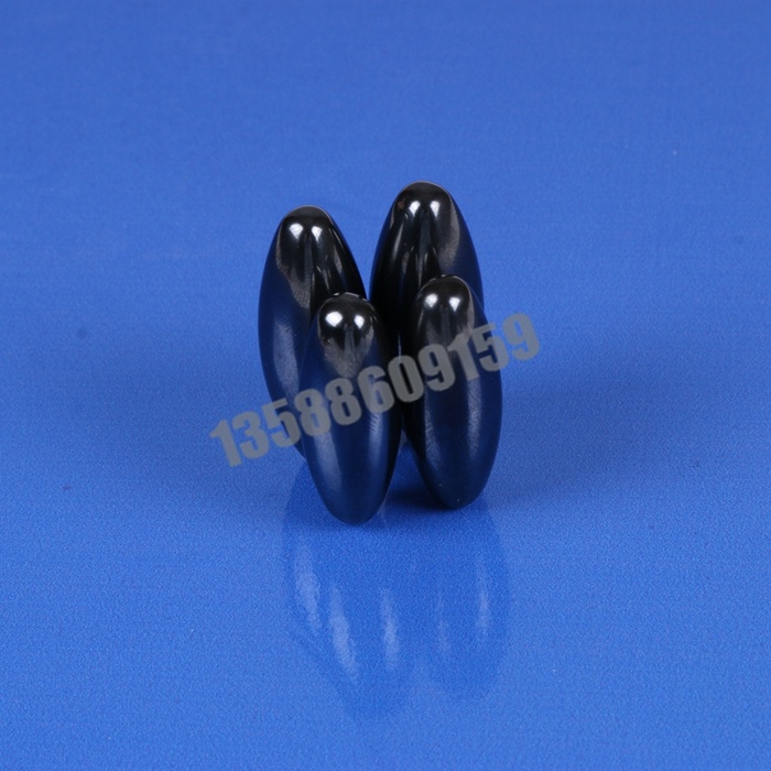 Hongying Magnet Foreign Trade Original Order Magnet Lodestone Magnetic Rugby Haematite Ferrite Snake Egg