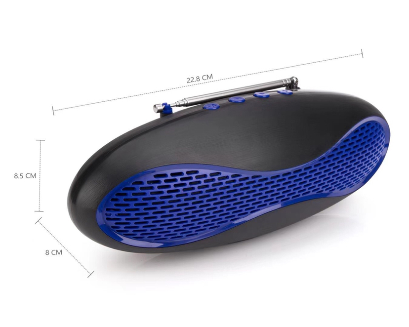 N214 Rugby New Wireless Bluetooth Audio Subwoofer Bluetooth Speaker