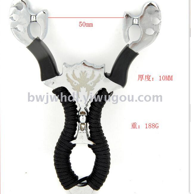 Factory price wholesale three card six Sirius alloy slingshot stainless steel wolverine slingshot