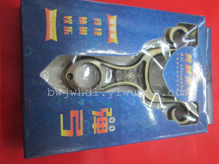 Wholesale and retail of zinc alloy toys outdoor shooting Treasure Slingshot