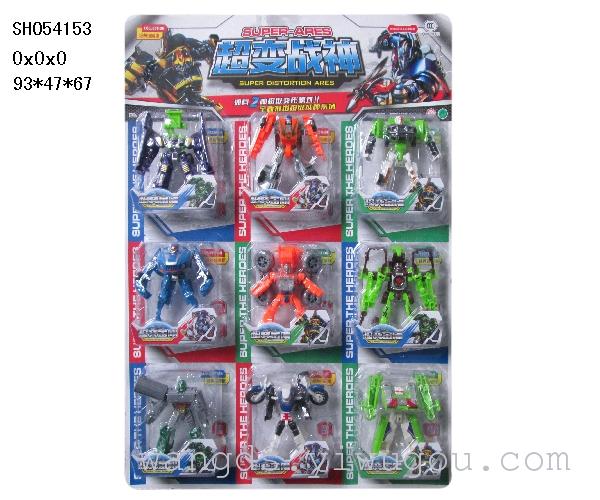 SH054153 super variable God of war children puzzle robot toys