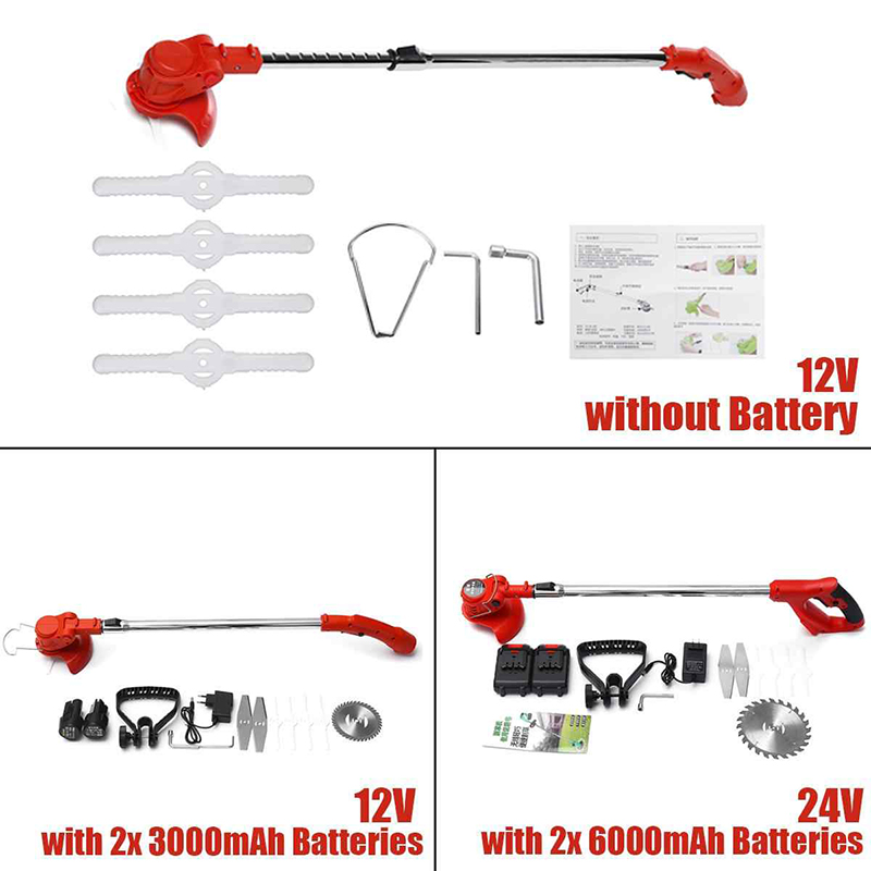 Garden Tools 12V Lithium Electric Handheld Lawn Mower Lawn Pruning Machine Household Weeding Machine Electric Brush Cutter Garden Tools 12V Lithium Electric Handheld Lawn Mower Lawn Pruning Machine Household Weeding Machine Electric Brush Cutter