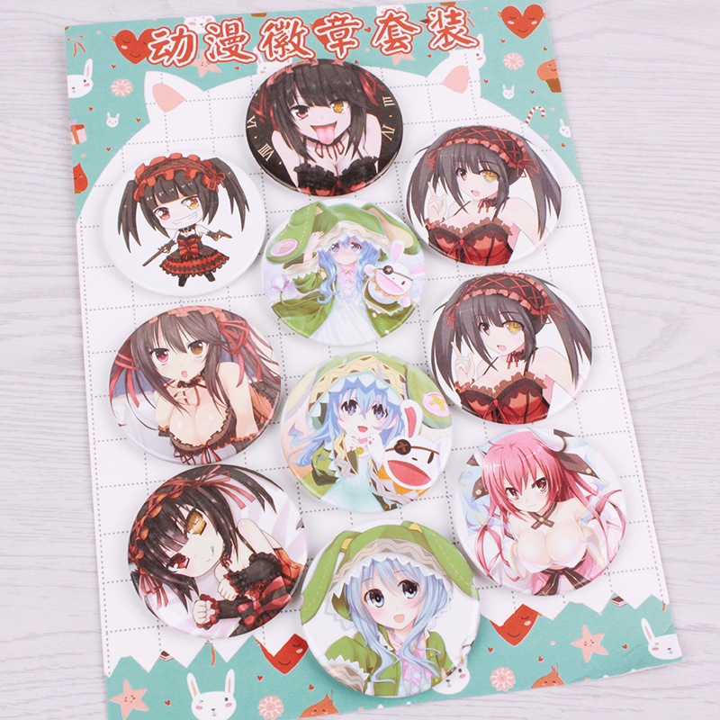 Anime Badge Set 58mm Badge Ghoul Natsume Unheard of Gintama Fate Curse Back to War Comic Show Wholesale Anime Badge Set 58mm Badge Ghoul Natsume Unheard of Gintama Fate Curse Back to War Comic Show Wholesale