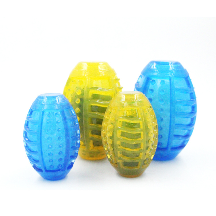 Factory Wholesale Ice Beads Series Pet Toys Summer Frozen Cool Rugby Dog Toys Factory Wholesale Ice Beads Series Pet Toys Summer Frozen Cool Rugby Dog Toys