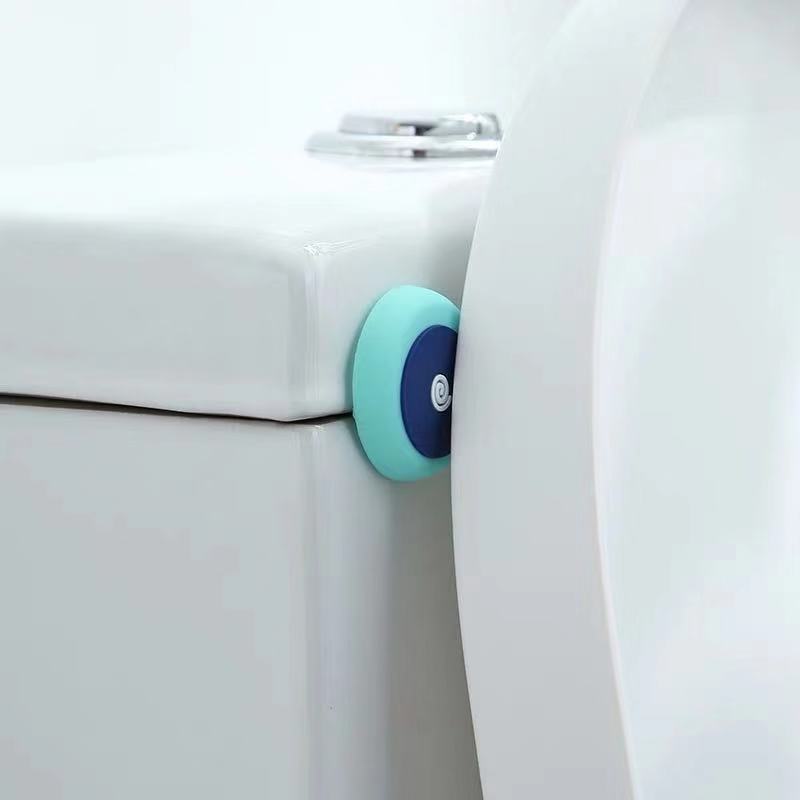 Cartoon Creative Door Handle Crash Pad Wall Stickers behind the Door Refrigerator Bump Stickers Household Silent Thickening Silicone Screen Protector