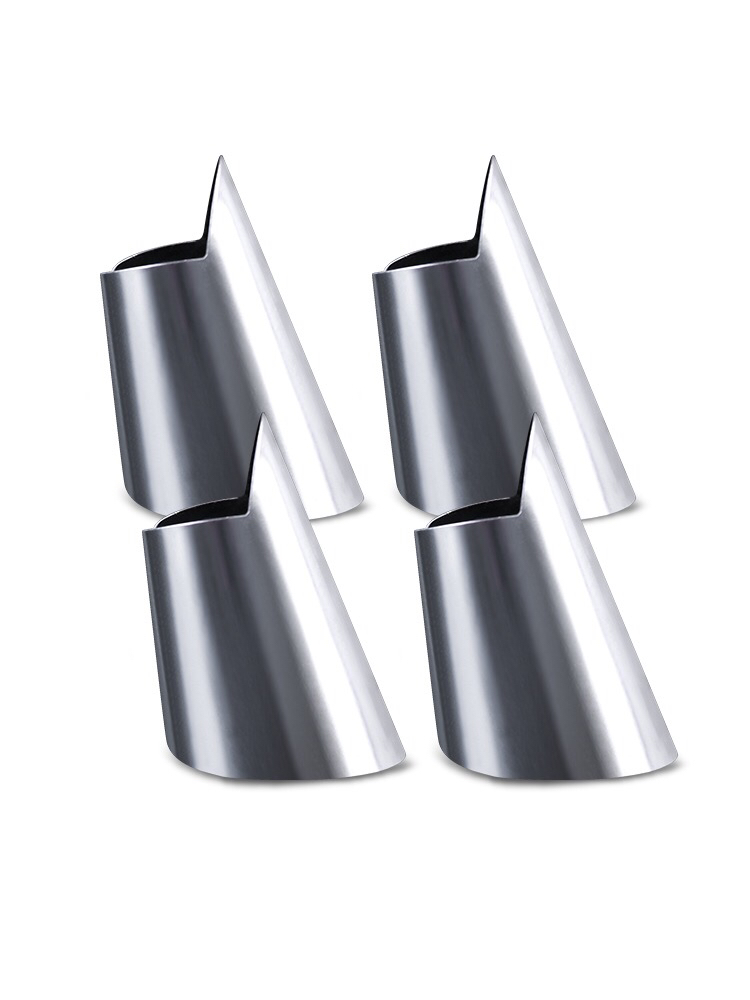 Kitchen supplies stainless steel nail cover hand protector