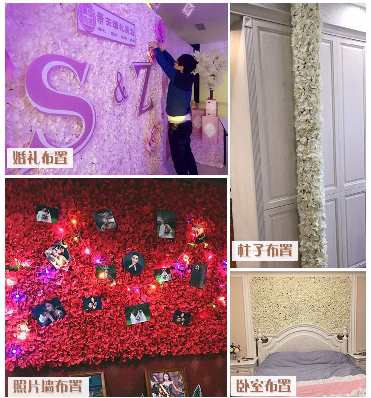 Simulated Pincushion Rows of Plants Background Wall Decoration Wedding Celebration Flower Wall Photography Indoor Silk Flower Fake Flower Lawn Simulated Pincushion Rows of Plants Background Wall Decoration Wedding Celebration Flower Wall Photography Indoor Silk Flower Fake Flower Lawn