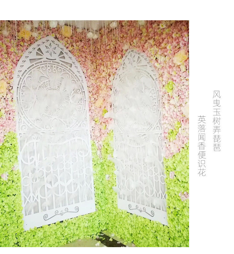 Simulated Pincushion Rows of Plants Background Wall Decoration Wedding Celebration Flower Wall Photography Indoor Silk Flower Fake Flower Lawn Simulated Pincushion Rows of Plants Background Wall Decoration Wedding Celebration Flower Wall Photography Indoor Silk Flower Fake Flower Lawn
