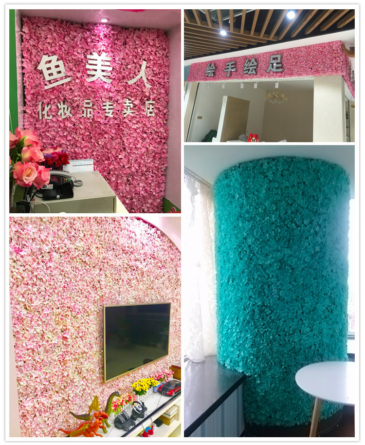 Simulated Pincushion Rows of Plants Background Wall Decoration Wedding Celebration Flower Wall Photography Indoor Silk Flower Fake Flower Lawn Simulated Pincushion Rows of Plants Background Wall Decoration Wedding Celebration Flower Wall Photography Indoor Silk Flower Fake Flower Lawn