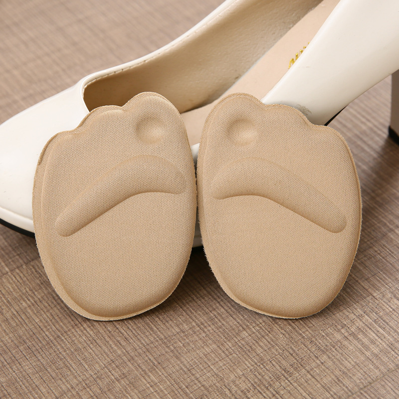 High Heel Shoes Half Size Insole Non-Slip Foot Protector Forefoot Pad Anti-Blister Half Insole High Elastic Sponge Front Half Insole