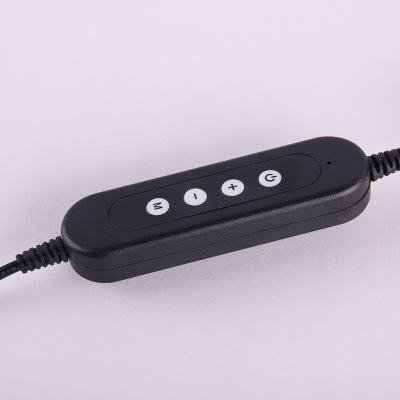 Supply metal super bright led dimming color bedroom bed usb charging reading office eye protector clip lamp