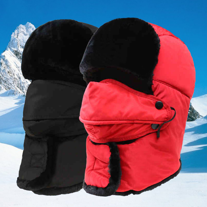 Lei feng hat northeast thermal ski hat ear protector winter women cycling outdoor hat