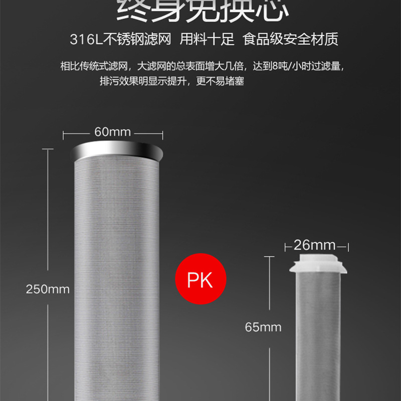 8000L Large Front Water Purifier Stainless Steel Central Whole House Filter Household Tap Water Pipe Protector 8000L Large Front Water Purifier Stainless Steel Central Whole House Filter Household Tap Water Pipe Protector