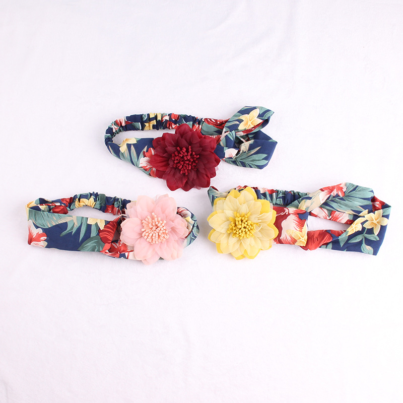 Floral Series Baby Forehead Protector Headband Female Baby Cute Super Cute Princess Children Camera Shooting Ornament Floral Series Baby Forehead Protector Headband Female Baby Cute Super Cute Princess Children Camera Shooting Ornament