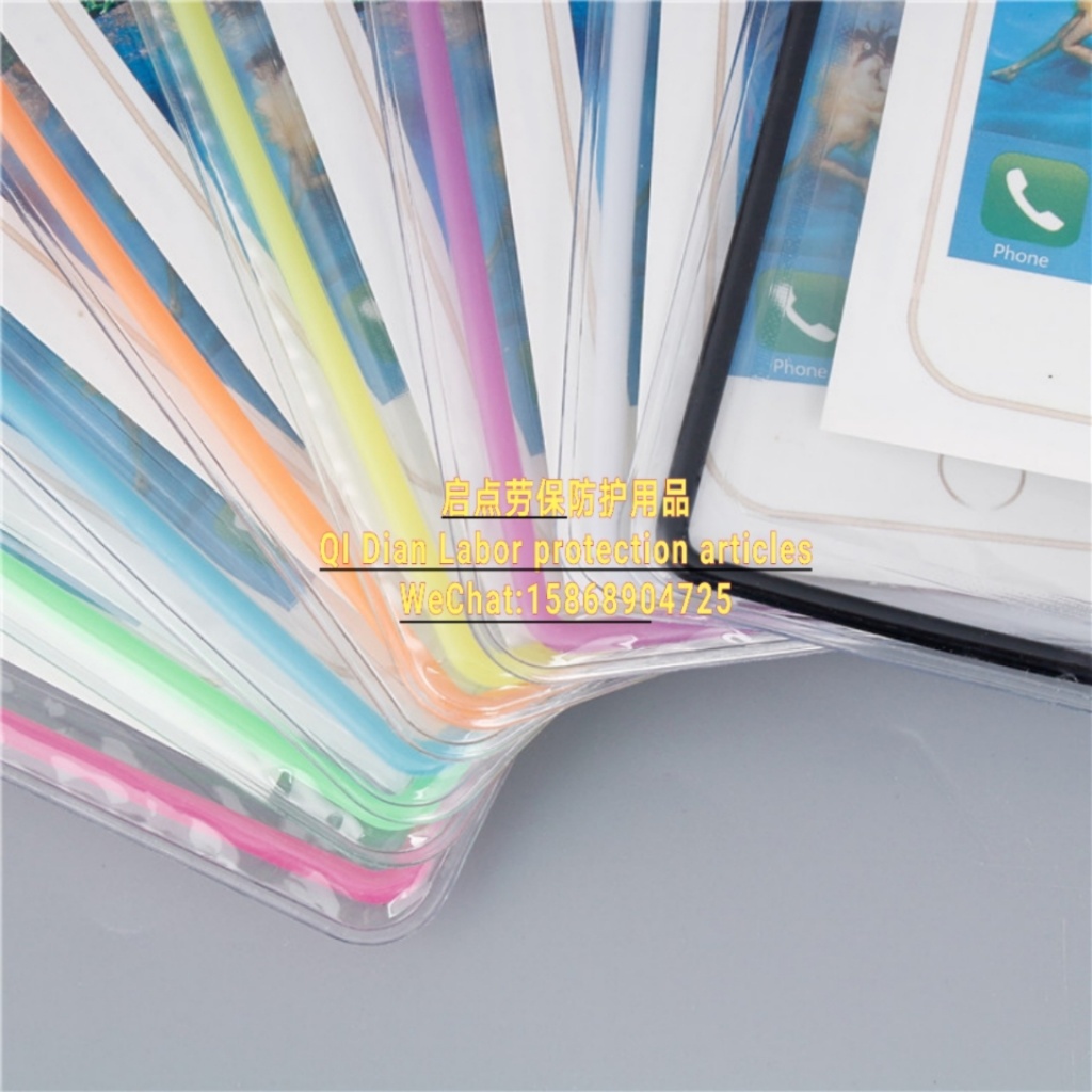 Manufacturers direct shot mobile phone waterproof bag color PVC touch screen transparent waterproof bag luminous waterproof bag Manufacturers direct shot mobile phone waterproof bag color PVC touch screen transparent waterproof bag luminous waterproof bag
